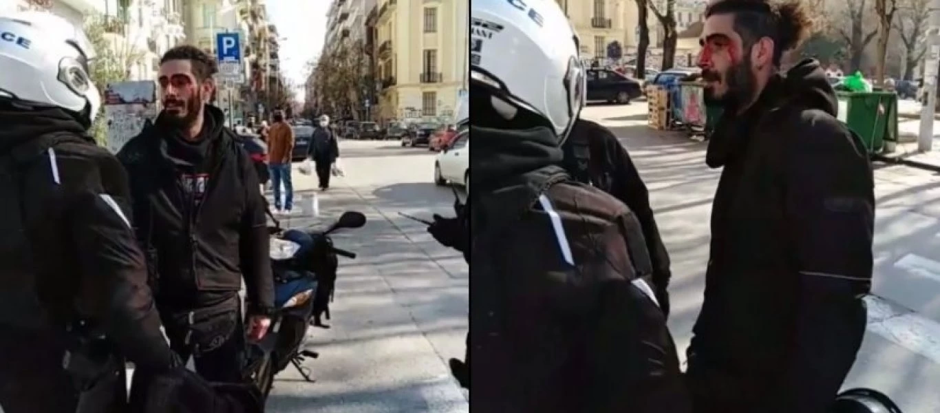 Θεσσαλονίκη: Δυνάμεις ασφαλείας χτύπησαν και συνέλαβαν πολίτη που πήγαινε στη δουλειά του (βίντεο)